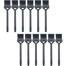 20 Stück Kaffeereinigungsbürsten, Staubbürsten aus ABS-Material, schwarz, für Espressomaschinen