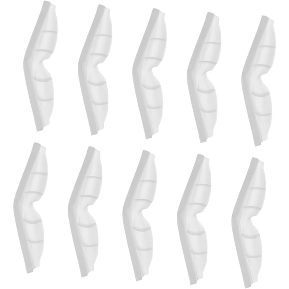 Hkhbjs 20Pcs Silicone Nose Bridge Strips Anti-Fog Seal Pads Multipurpose Nose Pads For Face Masks