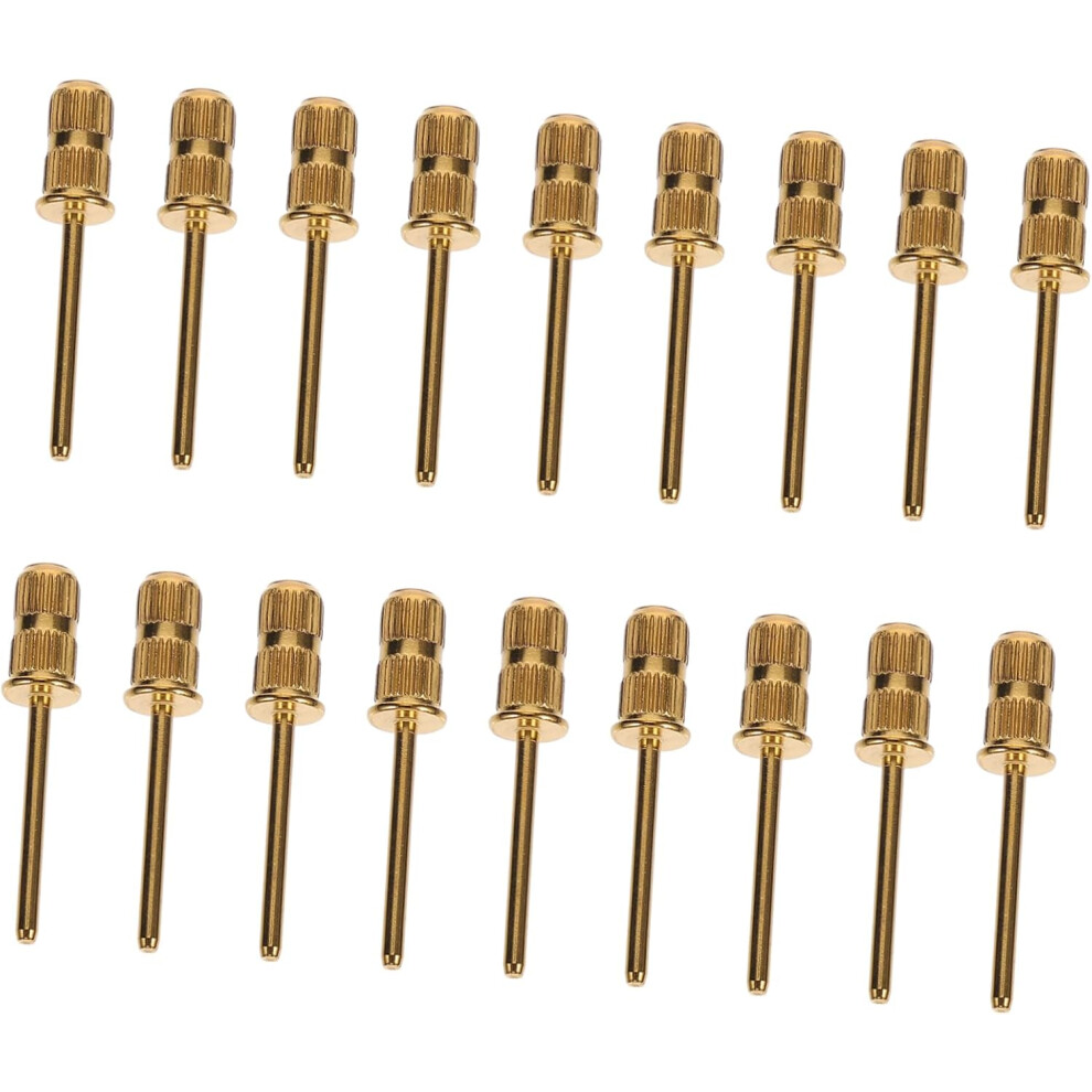 Hkhbjs 20Pcs Pedicure Drill Bit Manicure Tool Cuticle Drill Bit With Sharpening And Sanding Function Fo