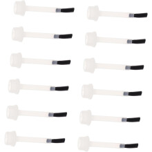 20 ks mini nylonových náhradných štetcov na lak na nechty, čiernych na zdobenie nechtov, DIY kreslenie kvetov, vzorov, prenosných potrieb
