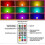 8W Rechargeable Smart RGB Light Bulb with Touch Control 9+3 Color Temperature 3