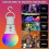 8W Rechargeable Smart RGB Light Bulb with Touch Control 9+3 Color Temperature 4