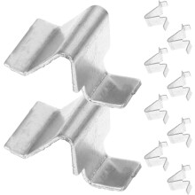 20 Stück Regalclips für Schrankregale aus Eisen und Metall für Büroschränke