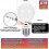 8W Rechargeable Smart RGB Light Bulb with Touch Control 9+3 Color Temperature 5