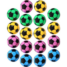 20 mini taille-crayons colorés en forme de boule pour étudiants, outils de taille-crayons portables en plastique à un seul trou