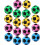 20pcs Colored Mini Ball-shaped Pencil Sharpeners for Students, Portable Plastic Single-hole Sharpening Tools 1