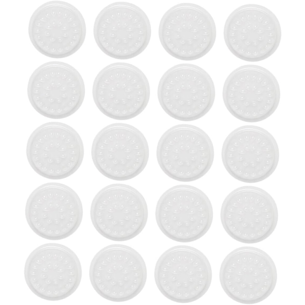 Hkhbjs 20Pcs Grafting Eyelash Plates Abs Material Lash Glue Delay Plates For Beginners