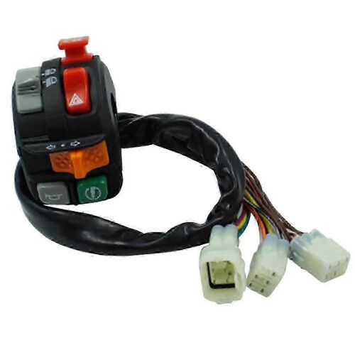 7/8in 22mm Motorcycle Handlebar Switch for 400-1000cc Models 2012-2017 2