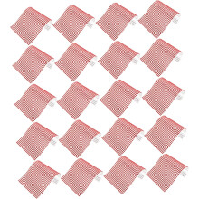 20 ark neglestensklistremerker selvklebende akrylrunde dekorative juveler for neglekunst scrapbooking DIY håndverk