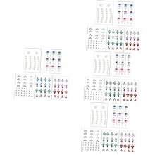 10 ks bavlnených obliečok na patchwork, prešívanie, kvetinové potlačené bavlnené látky