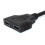 HDMI Splitter 1 in 2 Out Adapter Cable for HDMI Signal Split Duplication 5