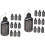 20pcs Glue Applicator Bottles Glue Bottle for Precise Application for Daily 1