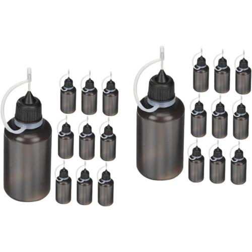20pcs Glue Applicator Bottles Glue Bottle for Precise Application for Daily
