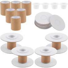Mini fém Brad rögzítőelemek 40 db-os húzógyűrűs fogantyúk háztartási szekrény szekrény fiók hardverhez