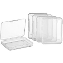 20-teiliges Set Aufbewahrungsboxen aus Kunststoff mit Deckel, Schmuck- und Mini-Perlenhalter, tragbarer Organizer für Kunststoffteile