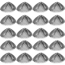 20 Stück Eierkuchenformen aus Edelstahl, Puddingformen zum Selbermachen, hochwertiges Material