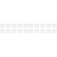 20 portaetiquetas de precio para supermercados y tiendas minoristas. Etiquetas de precios para estantes de productos. Fáciles de usar para organizar.