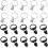20pcs Zipper Pull Tabs Multi-Purpose Zipper Head Repair Pull Tabs for Clothing Bags Jackets 1