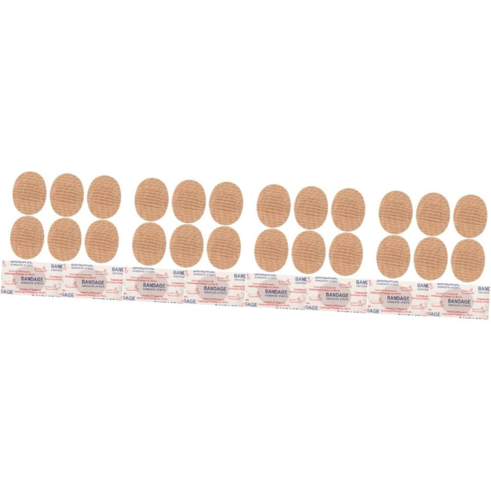 Hkhbjs 200Pcs Elastic Fabric Flexible Bandages For Wound Care Breathable Adhesive Bandages Safety Patches