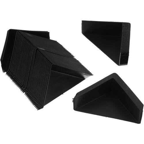 10 stk. solcellepanelklemmer for solcelleledningshåndtering, rustfritt stål monteringskabelhengere