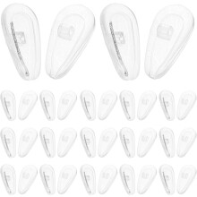 100 Paar Silikon-Airbag-Nasenpads, rutschfeste Nasenpolster für Brillengestelle, passend für