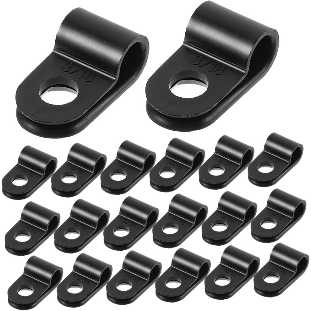 Photos - Electrical Wire & Cable HKHBJS 200pcs Cord Clip Organizer for Wire Management Outdoor Light Clips Black Suitable