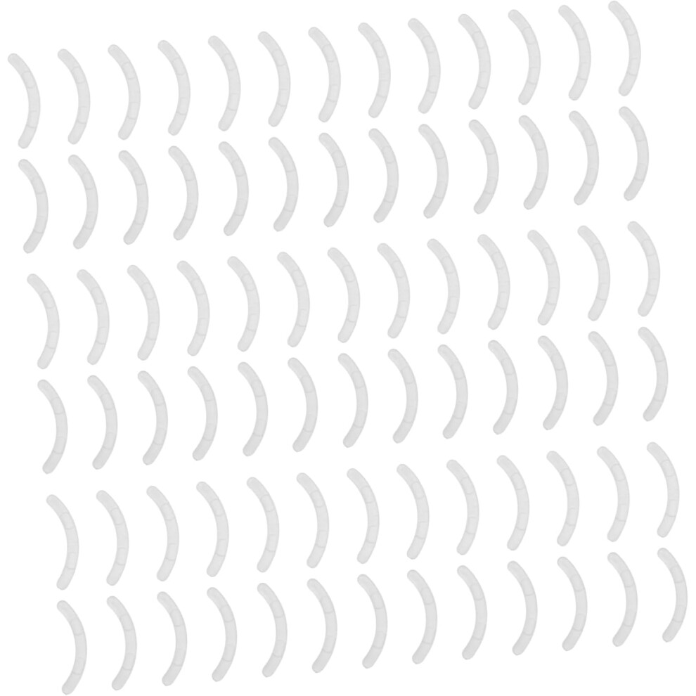 Hkhbjs 200Pcs Soft Eyelash Curler Pads Replacement Inserts Strips Rubber Eyelash Curler Refill Flexible Pads For Smooth Curling