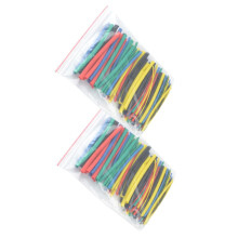 200pcs Heat Shrink Tube Combination Electrical Wrap Wire Cable Sleeves Insulation Shrinkable Tube Kit