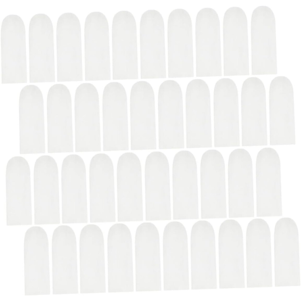 Hkhbjs Finger Cots 200Pcs Cotton Fabric Finger Sleeves Anti-Sweat Dust Protection Compact Disposable