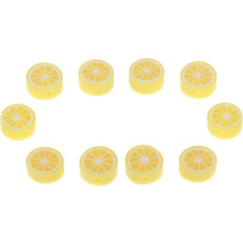200pcs Lemon Beading Material DIY Polymer Clay Beads Jewelry Making Bracelet Loose Beads