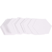 200 pezzi di modelli per patchwork, carta per quilting, modelli per forniture di quilting, strumento per forare la carta, da utilizzare per cucire