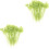 200pcs Electrical Cable Wire Management Leaf-shaped Nylon Cable Ties Multipurpose Zip Ties 1