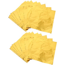 200 feuilles d'emballage en aluminium pour bonbons et chocolats
