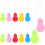 200Pcs Gourd Shaped Needle Threaders Plastic Thread Puller Sewing Tools 1