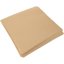 200 stuks oliebestendige snackmatjes van papier, geschikt voor feestjes, wegwerpbaar, geel en beige.