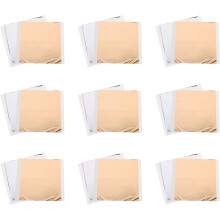 Heat Transfer Foil Bundle 200 Sheets Metallic Craft Foil DIY Decoration Silver and Light Gold Sets