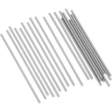 20 pezzi di perni per uncinetto in acciaio inossidabile 2x100 mm, pioli per tavola da maglia, accessori per attrezzatura da maglia