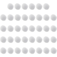 200 kleine Pompons für Jungen und Mädchen, Bastelarbeiten, Mini-Pompons aus Polyester, winzige Bastelornamente
