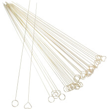 40 Stück florale Kartenhalterclips aus Metall, goldene Herz- und runde Formen, Blumenstrauß-Accessoires