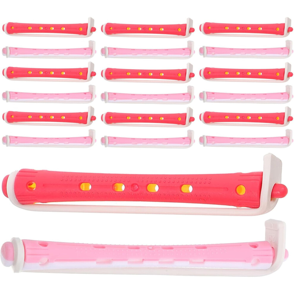 Hkhbjs 24Pcs Plastic Perm Rods Multi-Curling Rod For Women And Girls For Cold Perm Roller Hair Styling At Salon And Home
