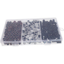 210pcs Electric Manicure Nail Drill Bits Sanding Bands for Nails Sanding Wheels Quality Material Random Color