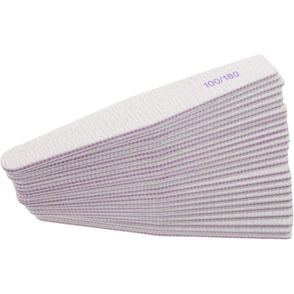 Hkhbjs 25Pcs Nail Files Manicure Tools Double-Sided Emery Boards Nail Buffers For Men And Women Expert Use At Home And Salon