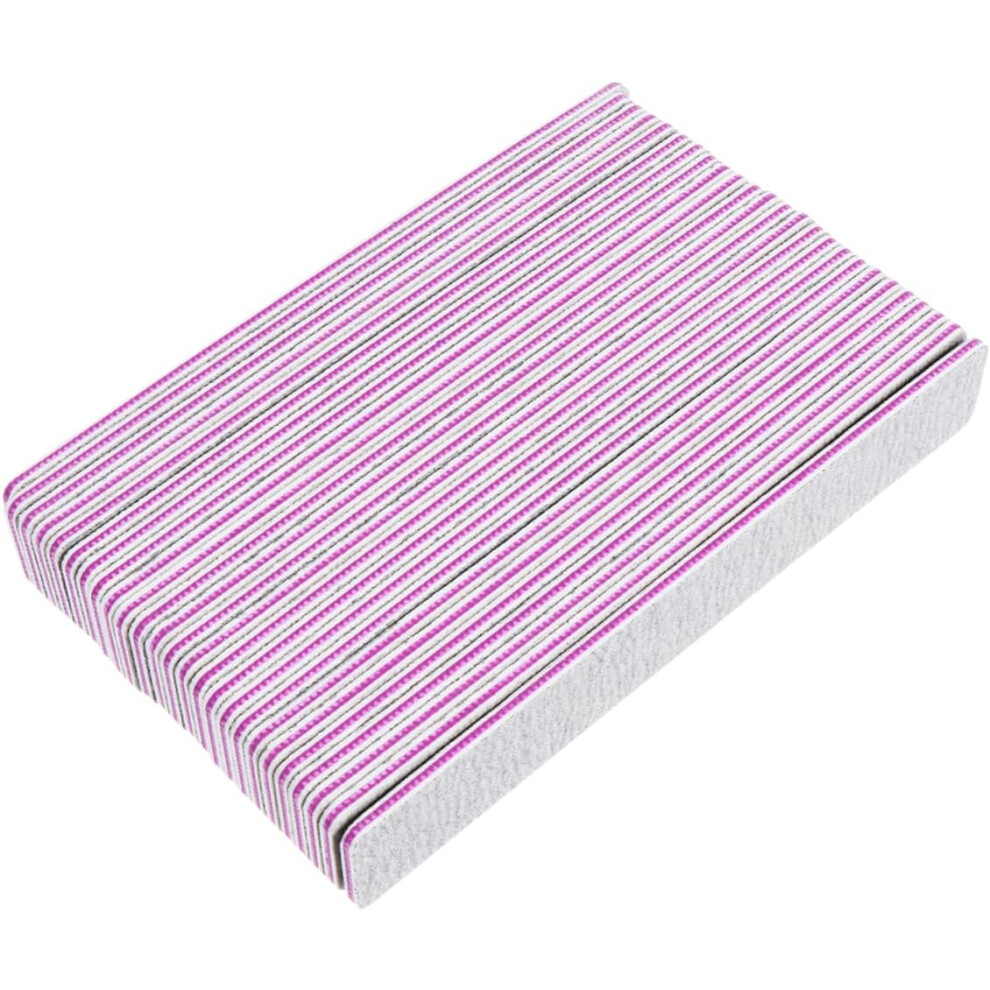 Hkhbjs 25Pcs Manicure Nail File Kit Grit Sanding Strips Nail Care Tools Includes Rubbing Strips For Salon Personal Use