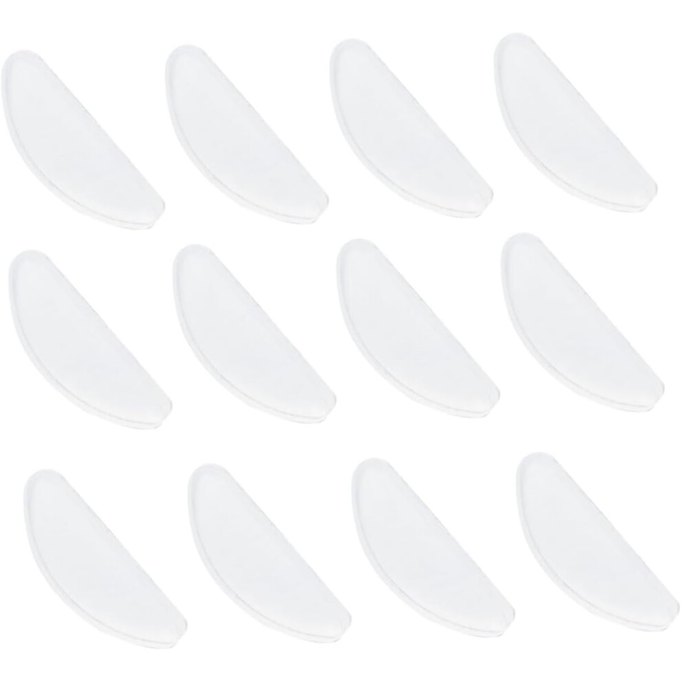 Hkhbjs 25Pairs Silicone Nose Pads Non-Slip For Glasses Eyeglasses Thin Nose Pads