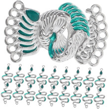25 ciondoli a forma di serpente fai da te per la creazione di gioielli, collane e bracciali, ciondoli dalla forma graziosa