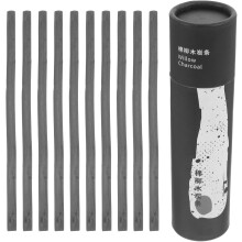 25Pcs Willow Charcoal Sticks 4-5Mm Drawing Sticks for Artists Students Sketching