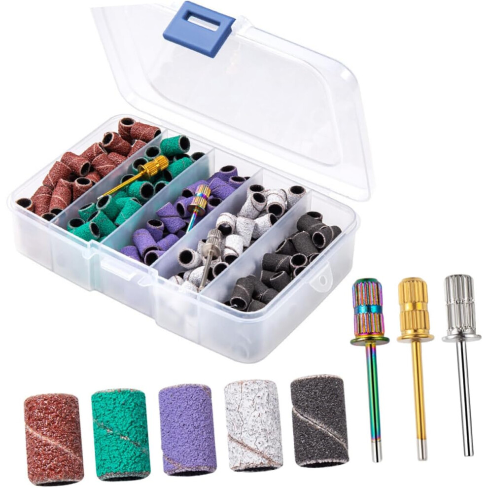 Hkhbjs Nail Polishing Head Sanding Bands For Nail Drill Professional Manicure Tools And Grinding
