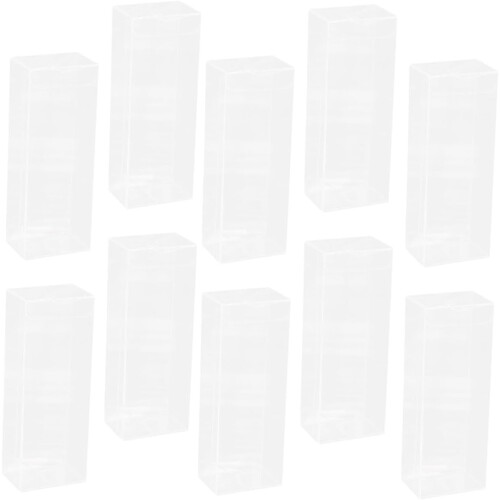 26pcs Pvc Plastic Organizer Boxes Multipurpose Rectangular Storage Containers 5x5x15cm