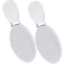2 stuks Nanofoot voetvijl voor het verwijderen van eelt, een gladde, harde voetvijl van glas, geschikt voor alle leeftijden.
