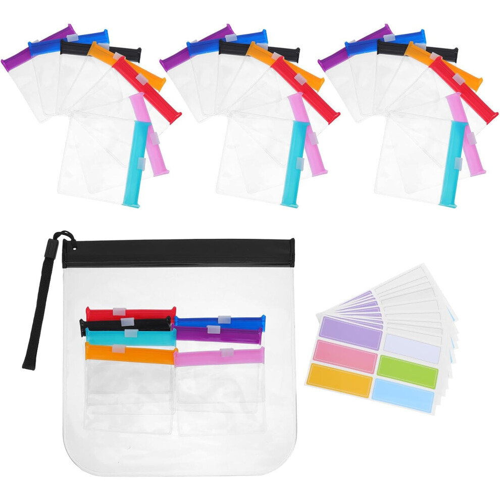 Hkhbjs Sample Bags Small Bags Seal Pills Baggies Vitamin Baggies Travel Medicine Organizer Pills Sachets